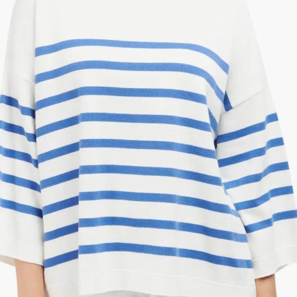 Barbour Cotton Stripe Sweater Sizes 4 and 10 - Picture 2 of 7